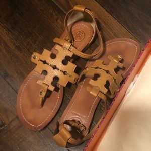 Tory Burch Logo Sandals